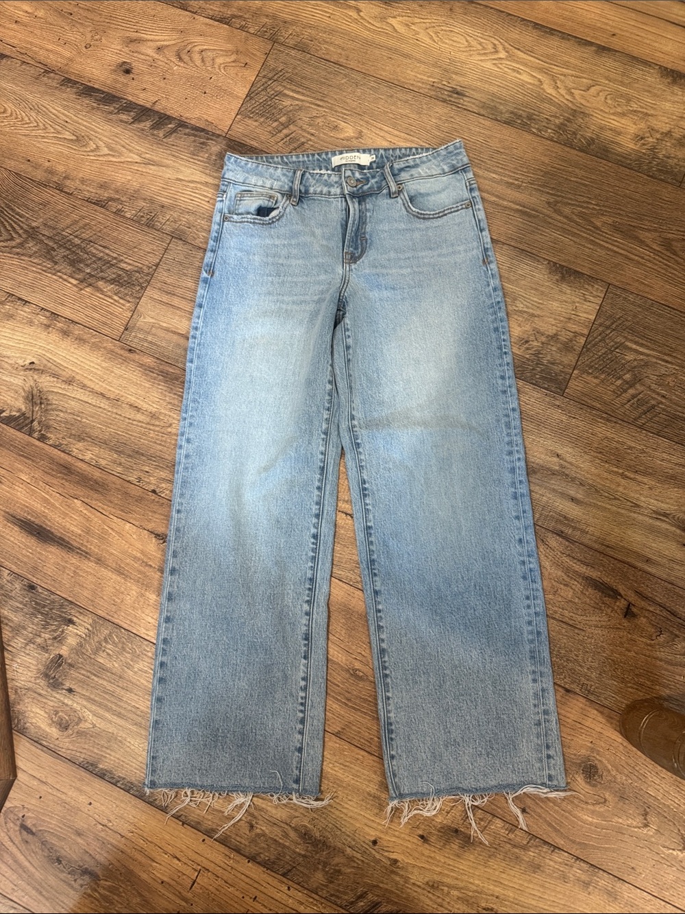 Women’s hidden Blake mid rise dad jeans 26